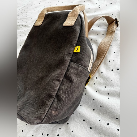 Fluff Black and Tan Kids Backpack - Picture 2 of 8